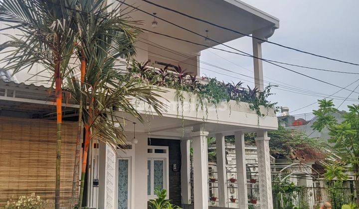Rumah sewa dua lantai furnish ,view gunung.lokasi dekat dengan Mall Aeon sentul city 1