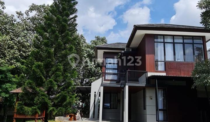 Rumah Cantik Asri Siap Huni ,Dekat Green Area Full Furnish,Posisi Hook,Legalitas SHM 7 Menit Dari Aeon Mall dan Exit Toll Sentul City