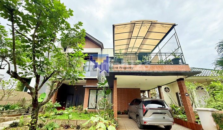 Rumah Mewah Siap Huni Full Furnish,Ada Kolam Ikan,Lokasi Startegis,8 Menit Aeon Mall & Exit Tol Sentul City Bogor