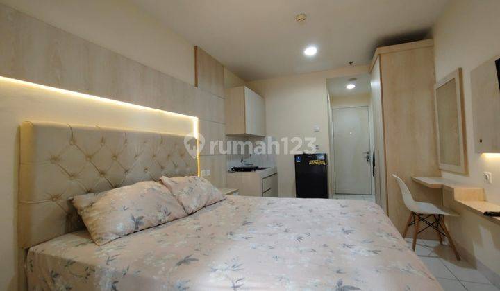 Apartemen Dengan 1 Kamar Tidur Dan 1 Kamar Mandi ,furnish,lokasi Dekat Dengan Mall Aeon Dan Pasar Bersih Sentul City 1