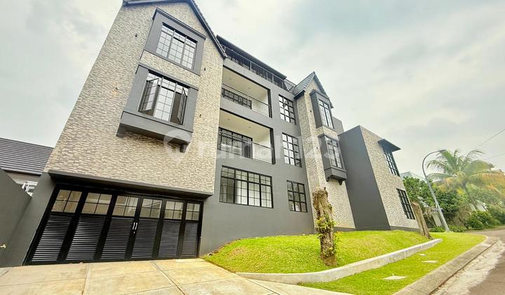 Rumah Baru 4 Lantai, Siap Huni Posisi Hook 2 Muka Depan & Samping,8 Menit Aeon Mall & Exit Tol Sentul City