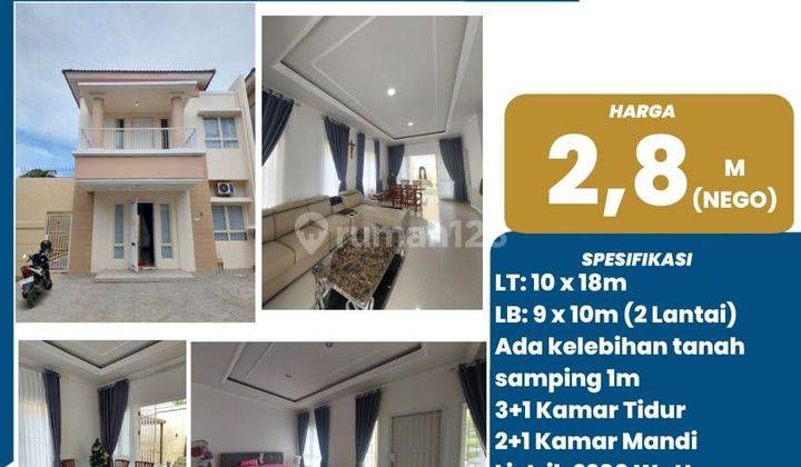 DIJUAL RUMAH DI TANJUNG BUNGA PERUMAHAN ROSEWOOD 1