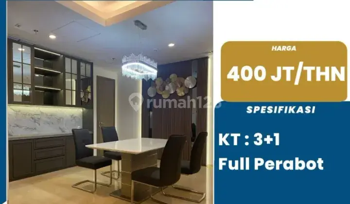 DISEWAKAN RUKO DI 31 SUDIRMAN SUITES  1