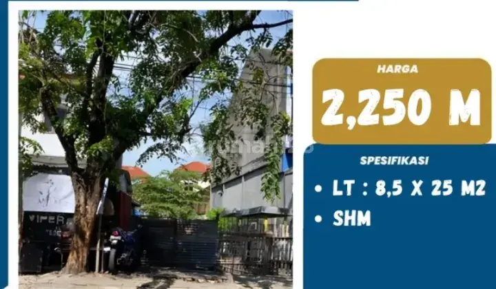 DIJUAL KAVLING MURAH DI JALAN A. MAPPAODANG 1