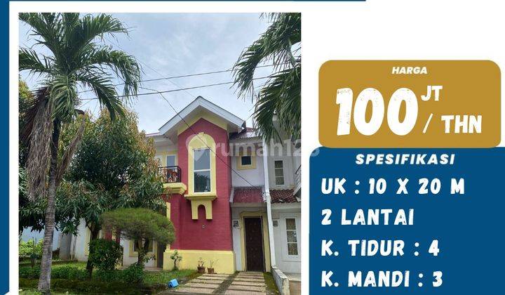 DISEWAKAN RUMAH MURAH 2 LANTAI DI TAMAN LOSARI TANJUNG BUNGA 1