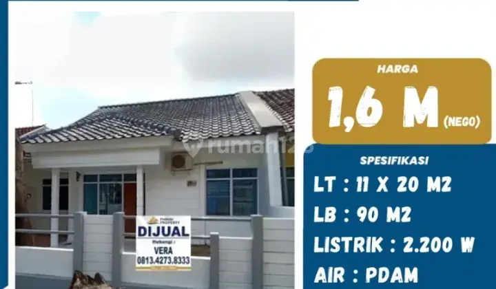 DIJUAL RUMAH MURAH DI KOMPLEKS SATELIT  1