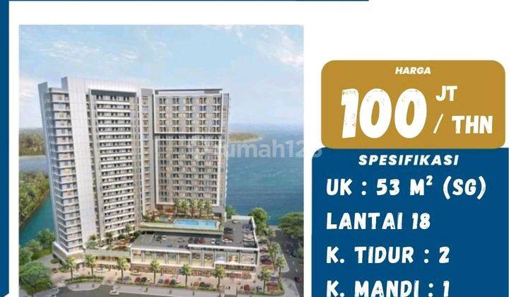 Disewakan Apartemen Delft 2br Di Citraland City Cpi 1