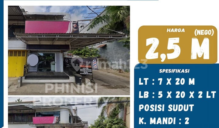 Corner Shop for Sale at Graha Satelit, Sultan Hasanuddin Street, Gowa 1