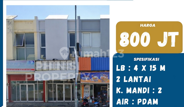 For Sale Citra Garden Gowa Shop House Ready to Use 1