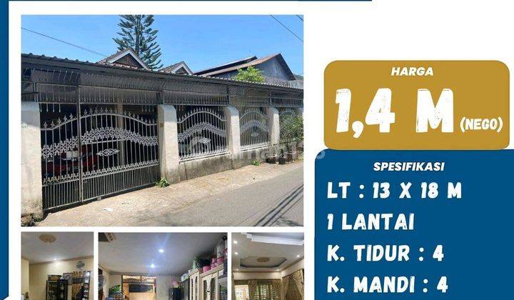Rumah Luas Jalan Pelita Raya Dekat Pettarani 1