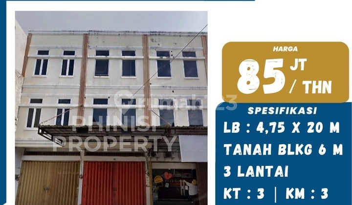 For Rent Shop House on Bali Tengah Street City 1