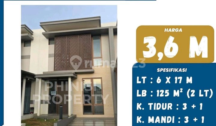 Dijual Rumah Treasure Island Citraland City Cpi Harga Terbaik 1