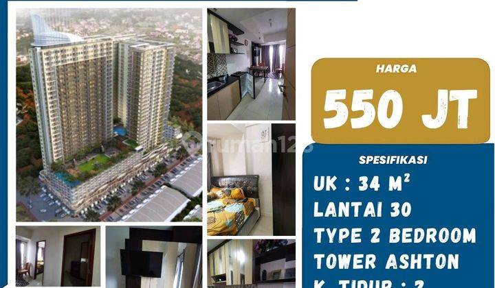 Dijual Apartmen Murah Di Vidaview Cuma 550 Jutaan 1