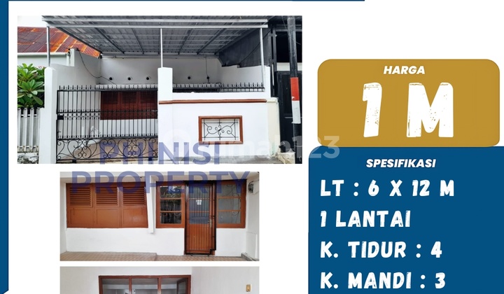 Dijual Rumah Tengah Kota Jalan Kakatua 2 1