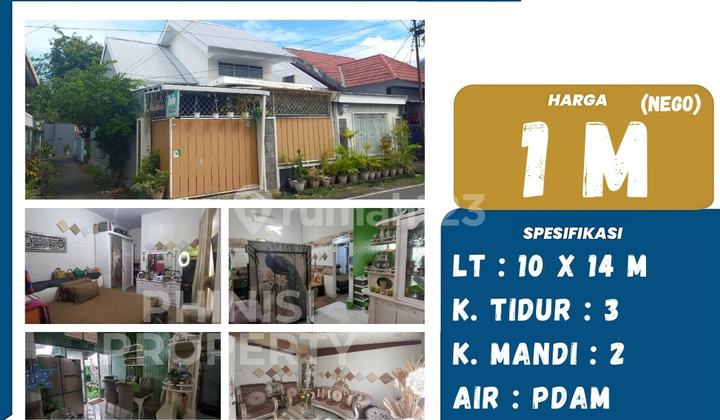 Dijual Rumah Jalan Baji Dakka 2 Dekat Cendrawasih 1