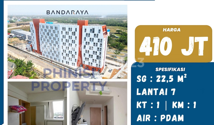 Dijual Apartemen Bandaraya Tallasa City Dekat Perintis Kemerdekaan 1