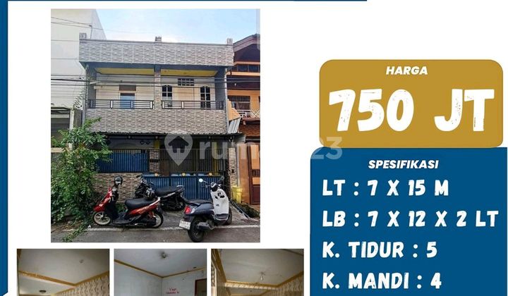 Rumah 2 Lantai Di Kompleks Maizonette Panakkukang 1