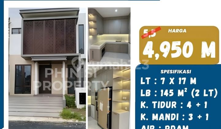 Dijual Rumah Treasure Island Citraland City Cpi 1