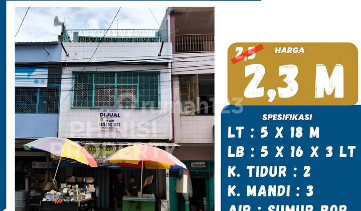 For Sale Strategic Shop House on Jalan Sabutung Paotere 1