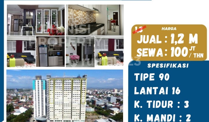 Dijual Apartemen Royal Panakkukang 3 Bedroom 1