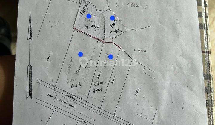 Kavling di Jl.Hasyim Asahari , Cipondoh Tangerang  1