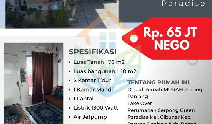 Di over kredit di serpong green paradise parung panjang 1