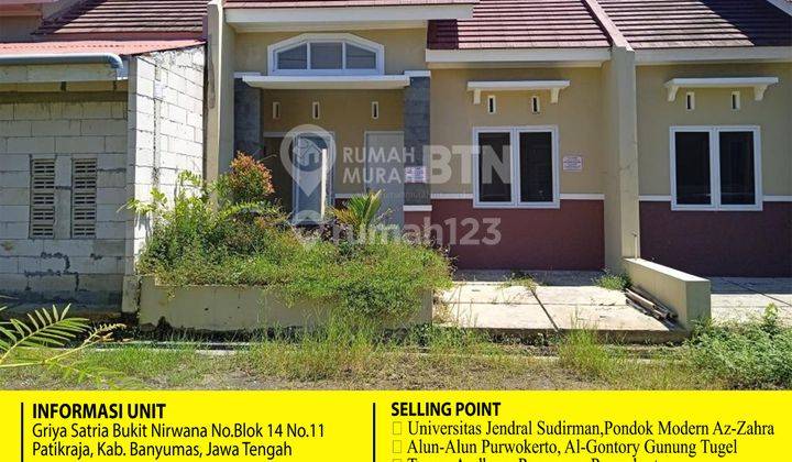 Dijual Cash Rumah Aset Bank di Griya Satria Bukit Nirwana 1