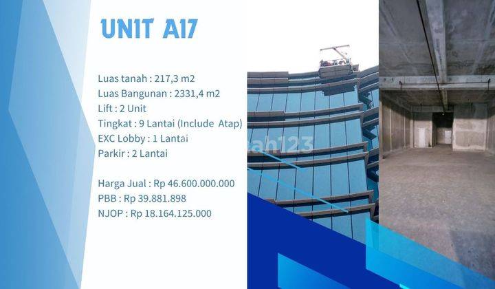 DIJUAL OFFICE BUILDING di di Landmark Building  1