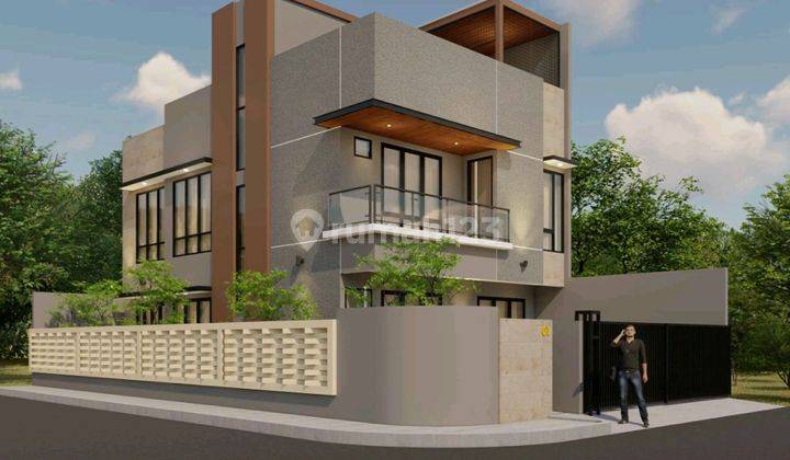 Dijual Rumah Baru Di Taman Villa Meruya (hoek) 1