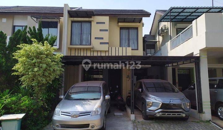 Rumah Siap Huni Full Furnished Cluster Nyaman di Casa Jardin 1