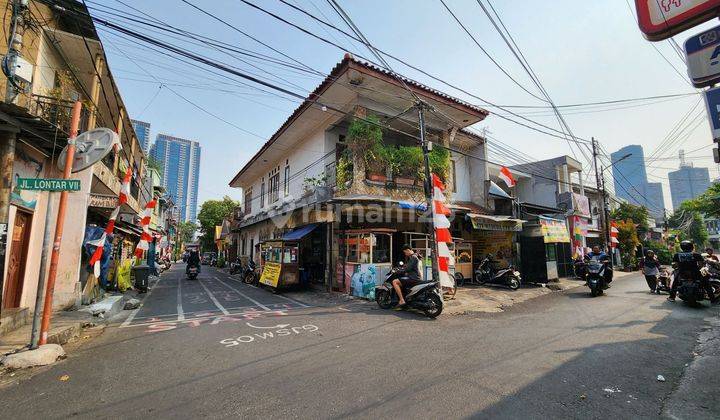 Rumah hook cocok invest di jl lontar menteng atas 1