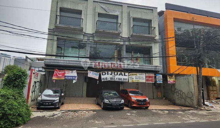 Ruko gandeng 3 di Jl tebah kebayoran baru,  luas 359 m² 1