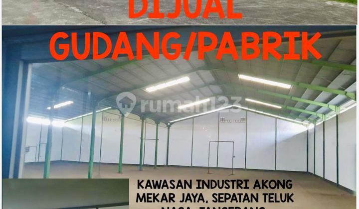 Warehouse / Factory Ready for Use Located in Industrial Area Warehouse / Factory Ready for Use Located in Industrial Area