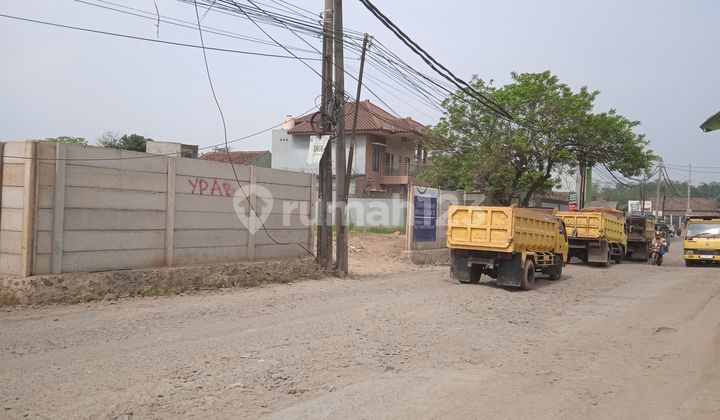 Commercial Land Plot Strategic Location Parung Panjang Bogor
