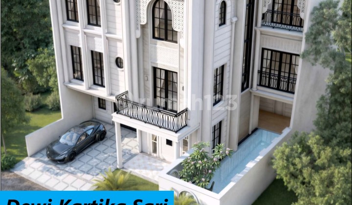 Rumah 3 Lantai Dijual Cepat Siap Huni di Puri Bintaro Sektor 9 Gb-16081