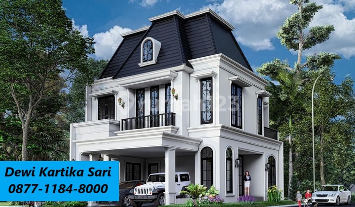 Rumah BARU Desain Kekinian Bebas Banjir di Kebayoran Bintaro Sektor 7 RN-16472 1