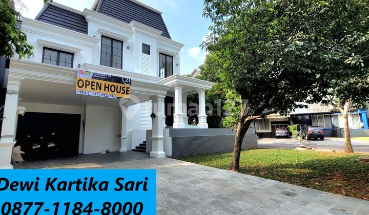 New American Classic House with Swimming Pool in Kebayoran Bintaro Lr-16034