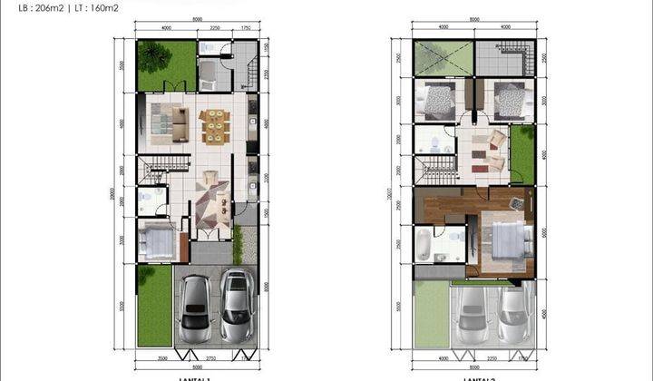 Rumah Baru Desain Modern Dijual Nego di Puri Bintaro Jaya Sc12954 2