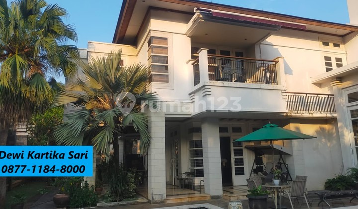 Rumah Plus Kolam Renang Modern Siap Huni di River Park Bintaro Jaya FM-16434