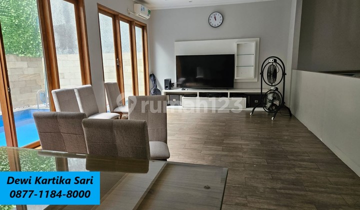 Rumah Modern Dg Swimming Pool Siap Huni di Kebayoran Bintaro Sektor 7 FN-16528