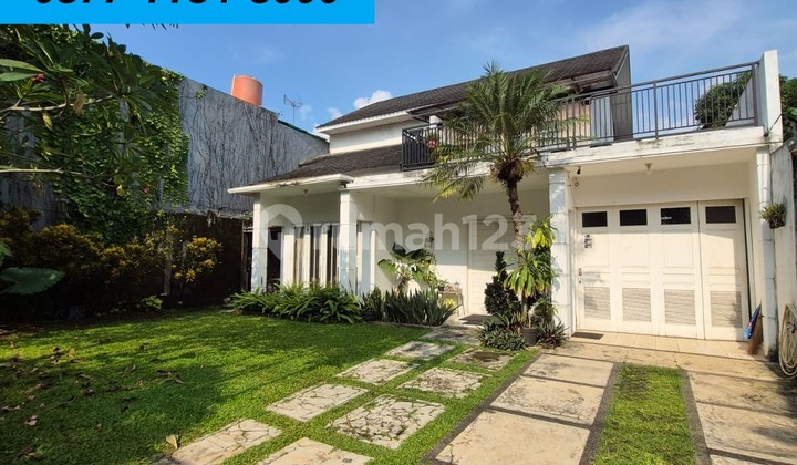 Rumah Dijual Cepat 2 Lt Halaman Luas di Pesanggrahan Bintaro AM-16062