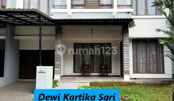 Rumah 2 Lantai Modern Dijual Segera Dalam Cluster Emerald Bintaro Jaya GB-17370