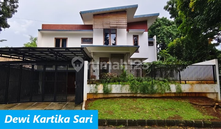 Rumah Asri Cozy Dg Carport 2 Mobil di Menteng Bintaro Sektor 7 Sc-16172