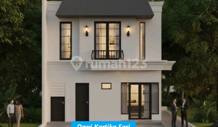 Dijual Rumah Brand New American Style di Maleo Bintaro Sektor 9 Gb-17789