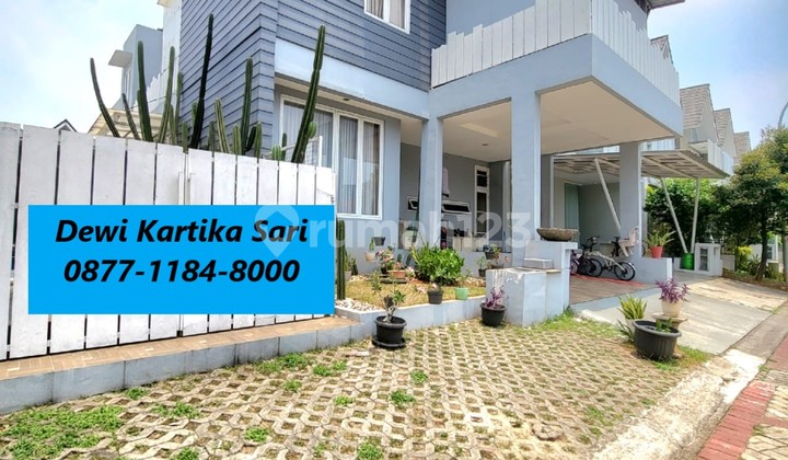 Rumah Hook 4 Kamar Minimalis Dijual Murah di Discovery Bintaro Jaya SC-15360