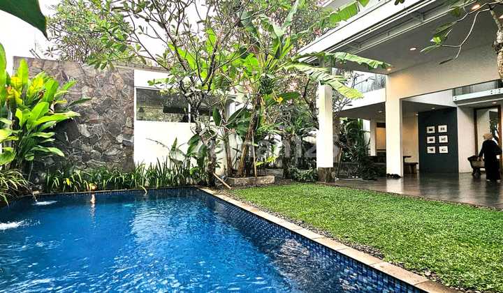 Rumah Area Cikini Bintaro Plus Kolam Renang Dg 3 Kamar SHM Lr-16343 1