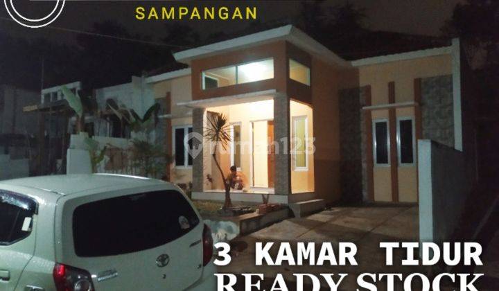 Rumah Siap Huni di Dewi Sartika Depan SD IT Bintang Juara