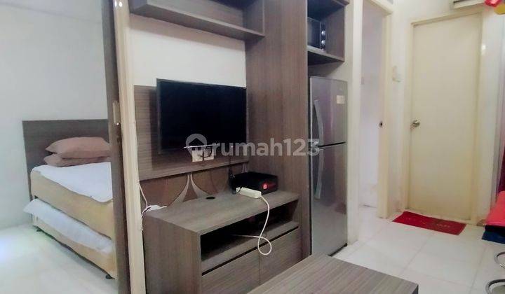 ruang keluarga apartment kalibata city 2br full