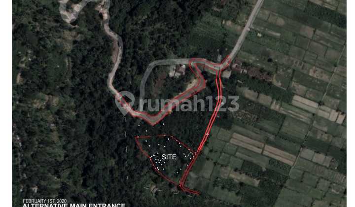 Tanah SHM Zona Kuning Siap Garap Daerah Wisata Payangan Gianyar 2