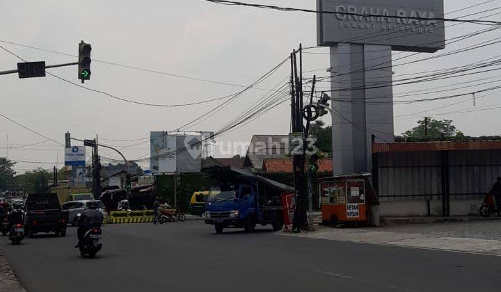 Kavling Komersil Siap Garap Pinggir Jalan Raya Graha Raya 2